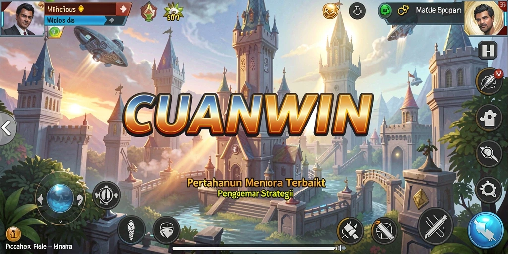 Tampilan Gameplay Seru dari CUANWIN - Menara Pertahanan dalam Aksi