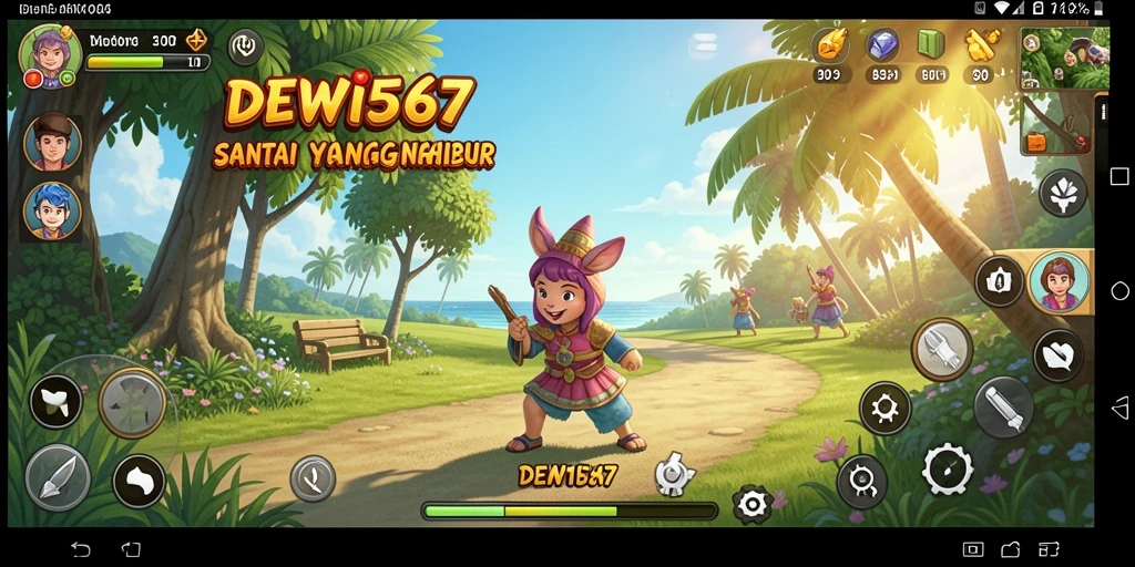 Tampilan gameplay DEWI567 yang mengasyikkan dan penuh warna.
