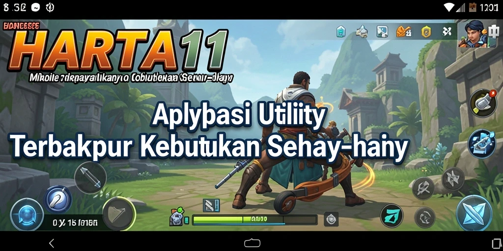 Tampilan antarmuka HARTA11 yang menarik dan mudah digunakan.
