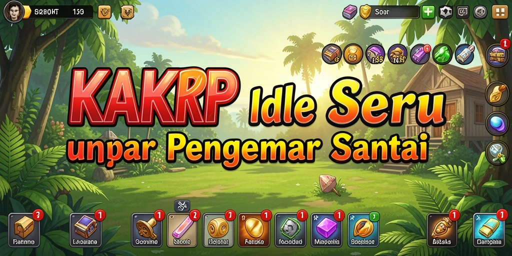Tampilan gameplay KAKRP yang seru dan menarik.