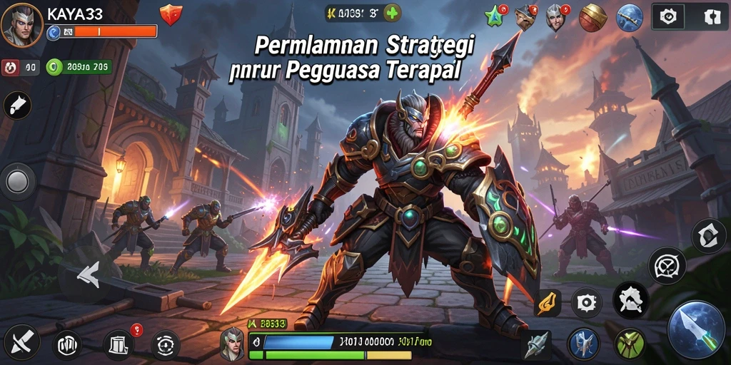 Tampilan gameplay KAYA33 yang menampilkan strategi dan taktik yang mendebarkan.